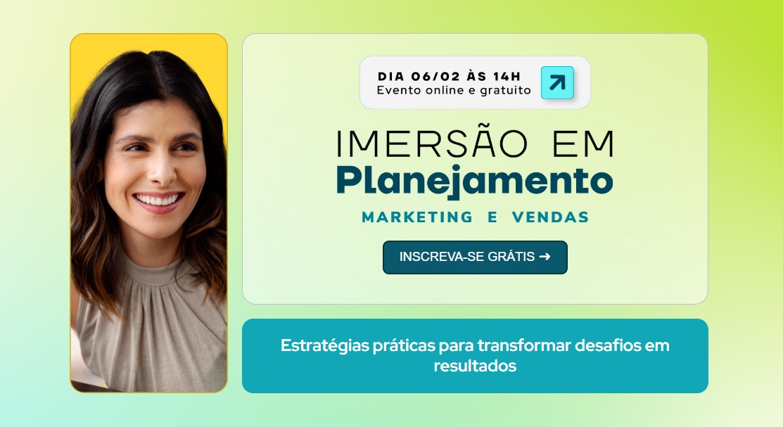 Imersão em Planejamento de Marketing e Vendas: insights e inscrições para a edição 2025