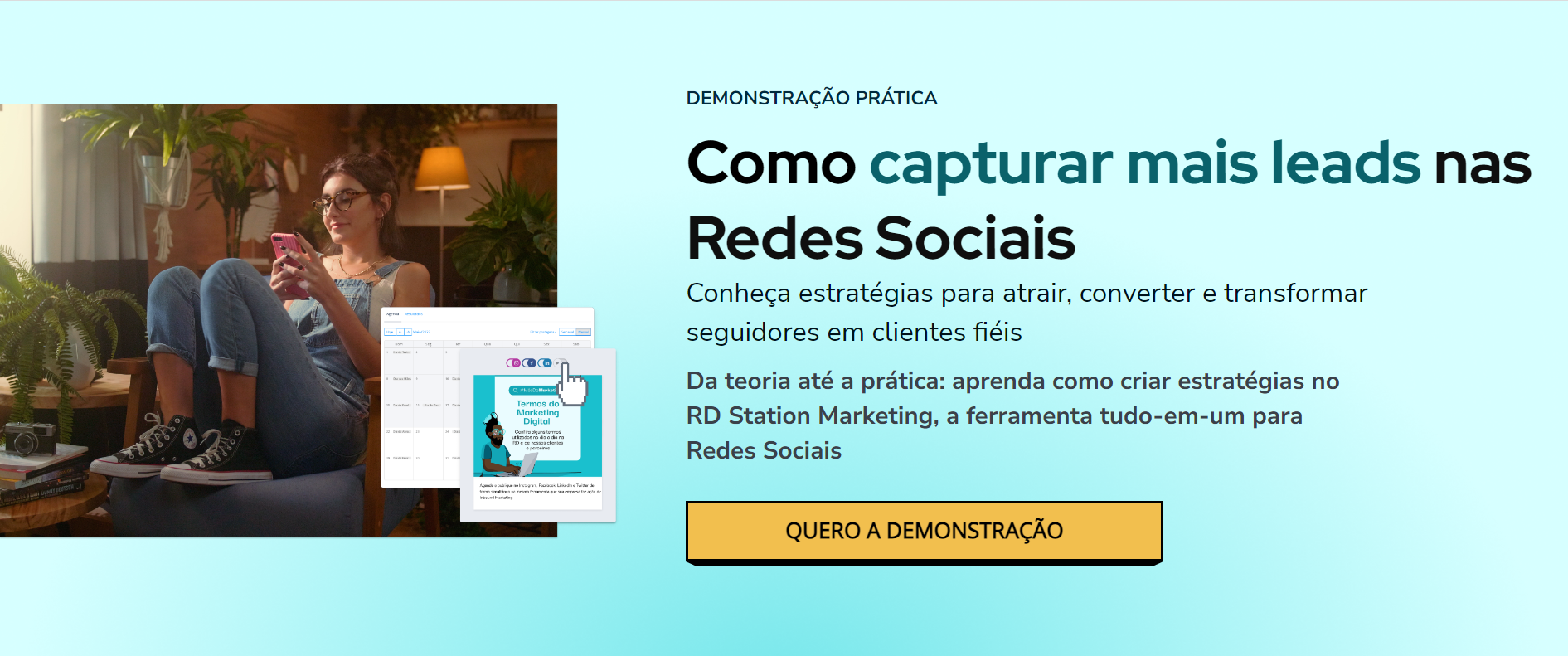 Demo redes sociais rd station marketing