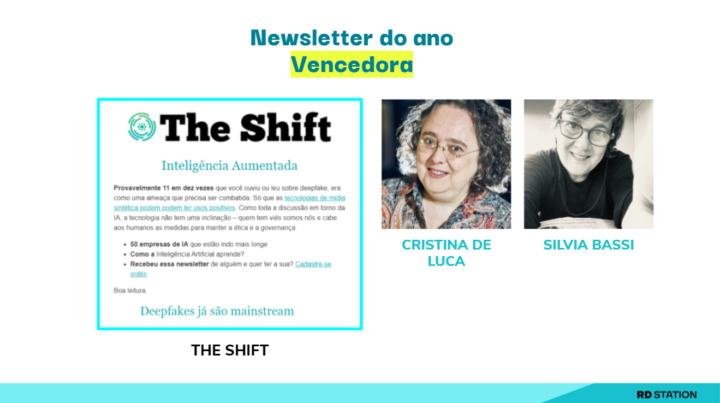 The Shift Prêmio RD de Jornalismo