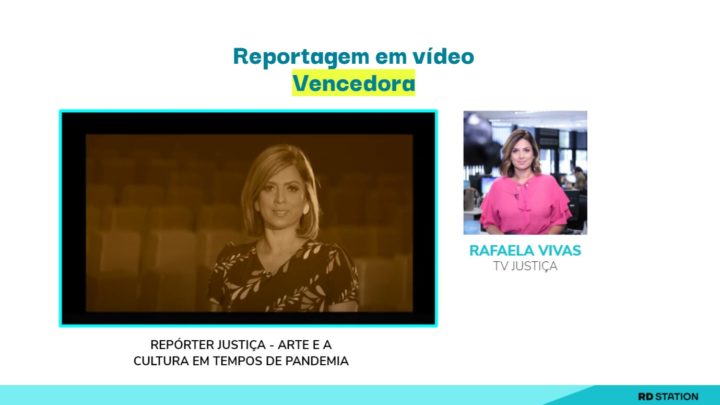 Rafaela Vivas Prêmio RD de Jornalismo