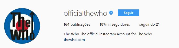 The Who Instagram