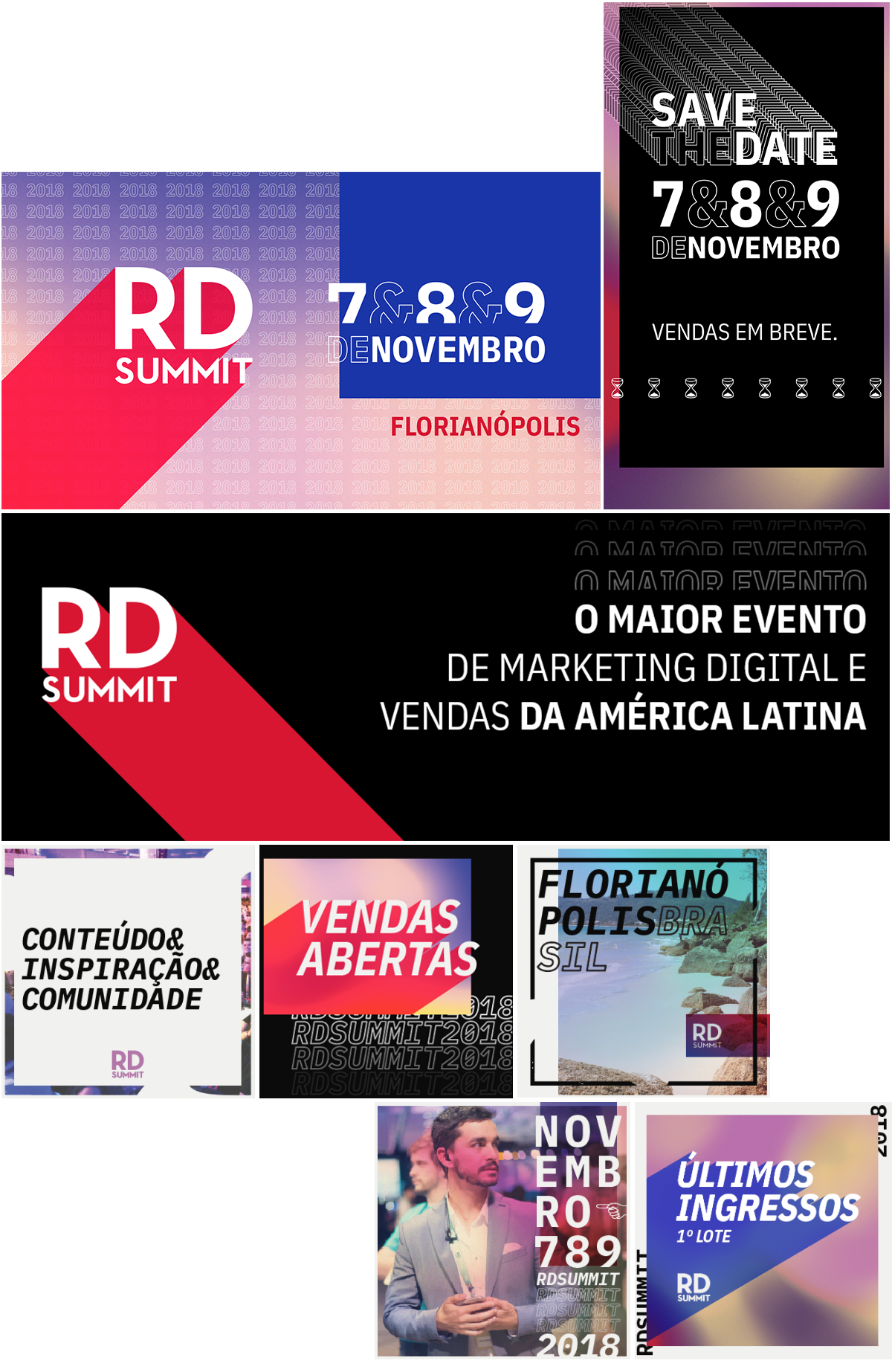 branding para eventos - rd summit 2018