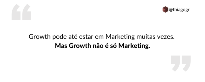 growth faz parte do marketing