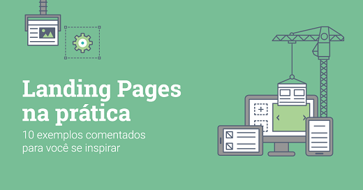 landing pages na prática