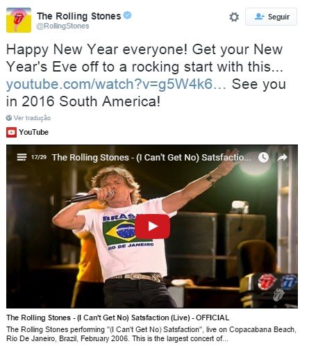 the rolling stones twitter card