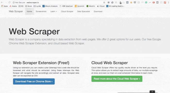 webscraping pSrMerPOdi
