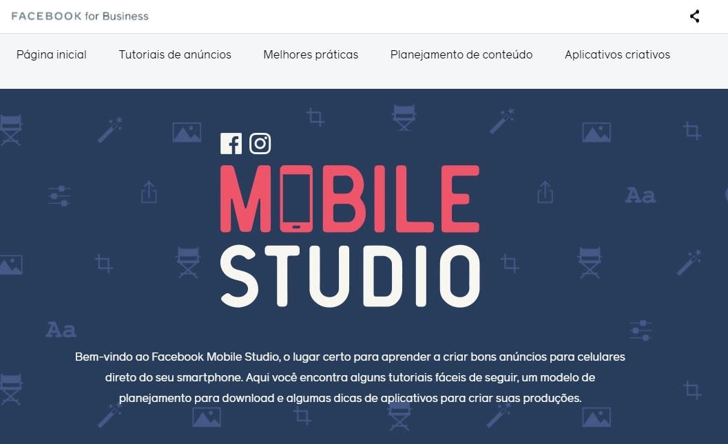 facebook mobile studio