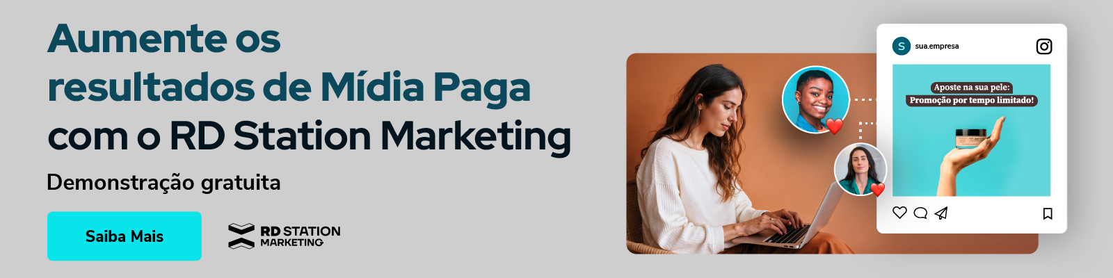 Aumente os resultados de Mídia Paga com o RD Station Marketing!