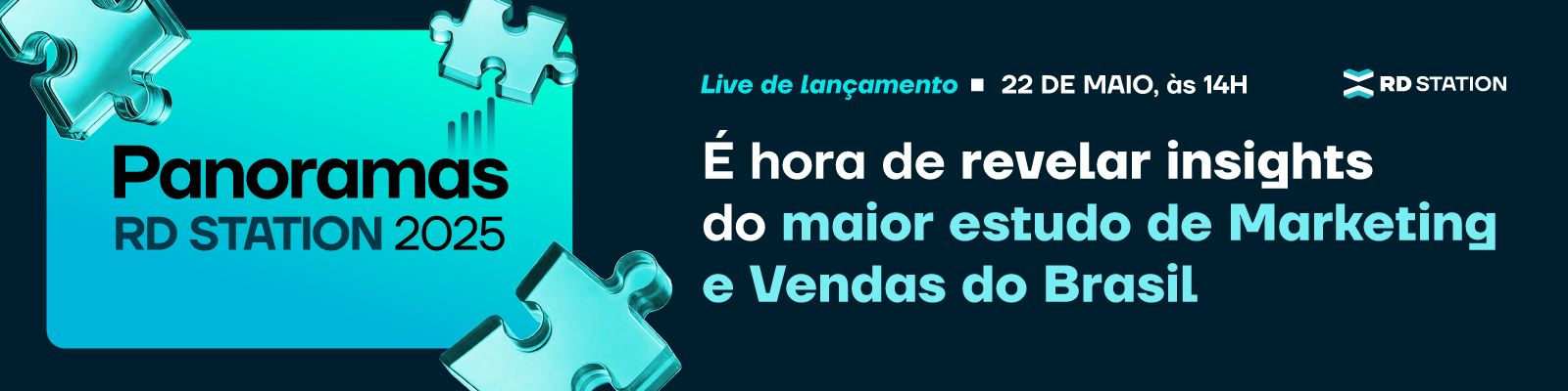 Lançamento dos Panoramas RD Station 2025: Inscreva-se gratuitamente!