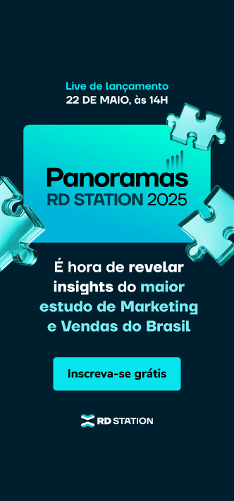Lançamento dos Panoramas RD Station 2025: Inscreva-se gratuitamente!