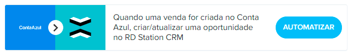 Conta Azul - RD Station CRM