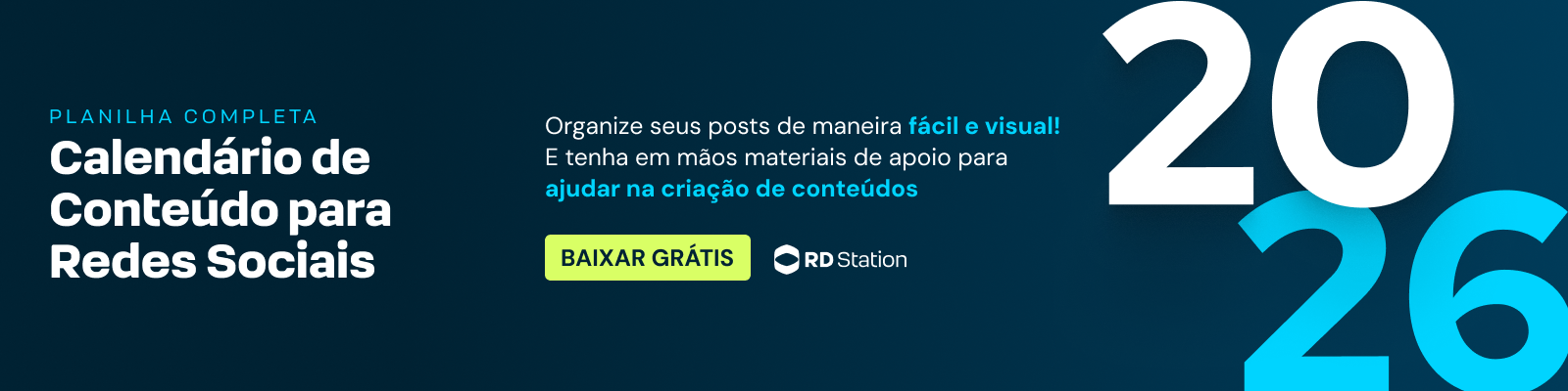 Calendário de Conteúdo para as Redes Sociais 2025: acesse grátis!