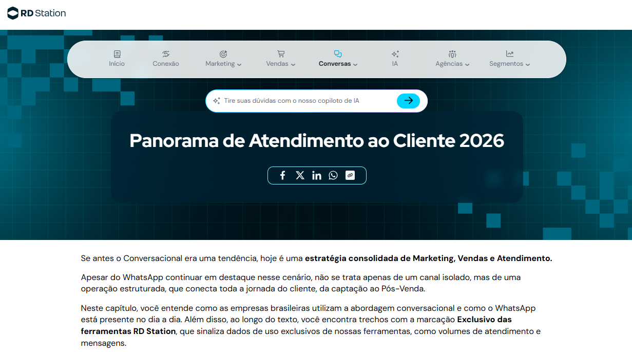 Panorama de Atendimento ao Cliente 2026: o que os dados revelam Panorama de Atendimento ao Cliente 2026: o que os dados revelam